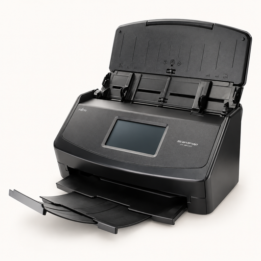 Fujitsu ScanSnap iX1600 Color Document Scanner, Black, 600 dpi
