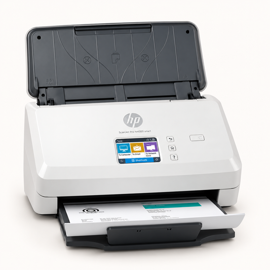 HP ScanJet Pro N4000 snw1 Document Scanner, 40 ppm, 50-Page ADF