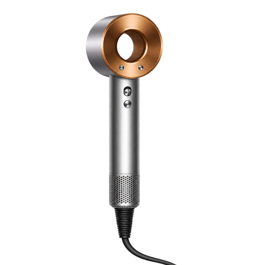 Dyson Supersonic HD07 Hair Dryer - Nickel/Copper, 1600W, 5 Magnetic Attachments