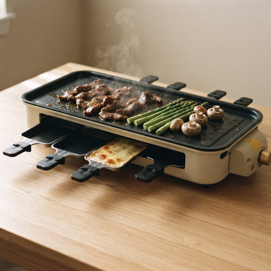 Indoor Electric Grill & Griddle, 1700W, Removable Non-Stick Plate, Stainless Steel