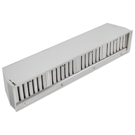 Forno Frassanito 60 in. Recessed Range Hood, 1200 CFM, Stainless Steel, Baffle Filters, Model FRHRE5346-60