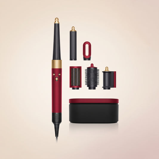Dyson Airwrap i.d. HS08 Straight+Wavy Multi-Styler and Dryer, 6 Attachments with Soft Smoothing Brush