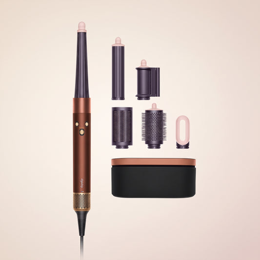 Dyson Airwrap i.d. HS08 Straight+Wavy Multi-Styler and Dryer, 6 Attachments with Anti-Snag Brush