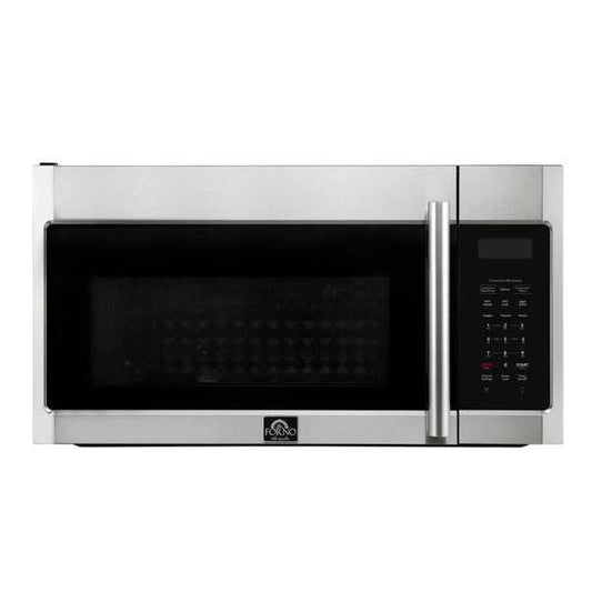 FORNO Fornace 30-Inch Over-the-Range Microwave, 1.5 cu. ft., 300 CFM, Stainless Steel (FOTR3038-30)