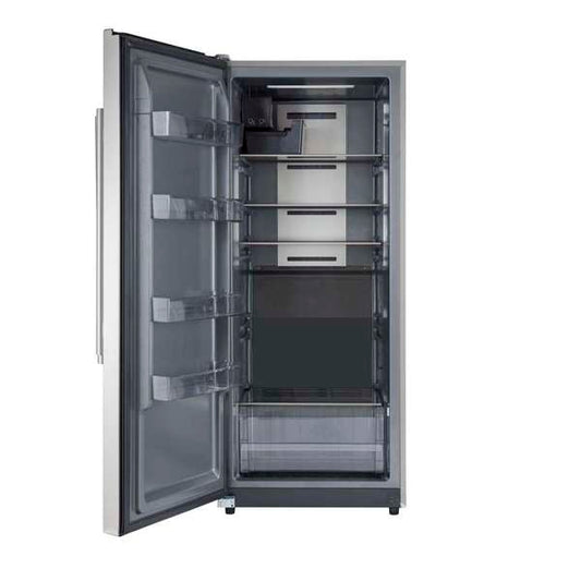 Forno Fortezza 28-Inch Left Swing Built-In Freezer with Fast Freeze, Digital Controls, Ice Maker, Stainless Steel (FFFFD1738-28LS)
