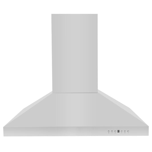 ZLINE 30 in. Island Mount Range Hood Convertible Stainless Steel 400 CFM (KL3i-30)