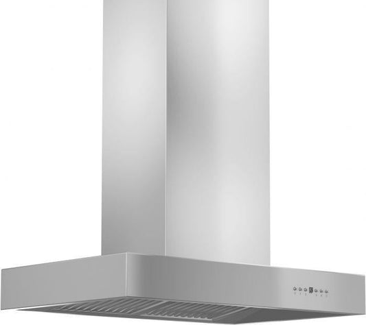 ZLINE 42 in. Island Mount Range Hood, Stainless Steel, 400 CFM, Ducted Ventilation (KECOMi-42)