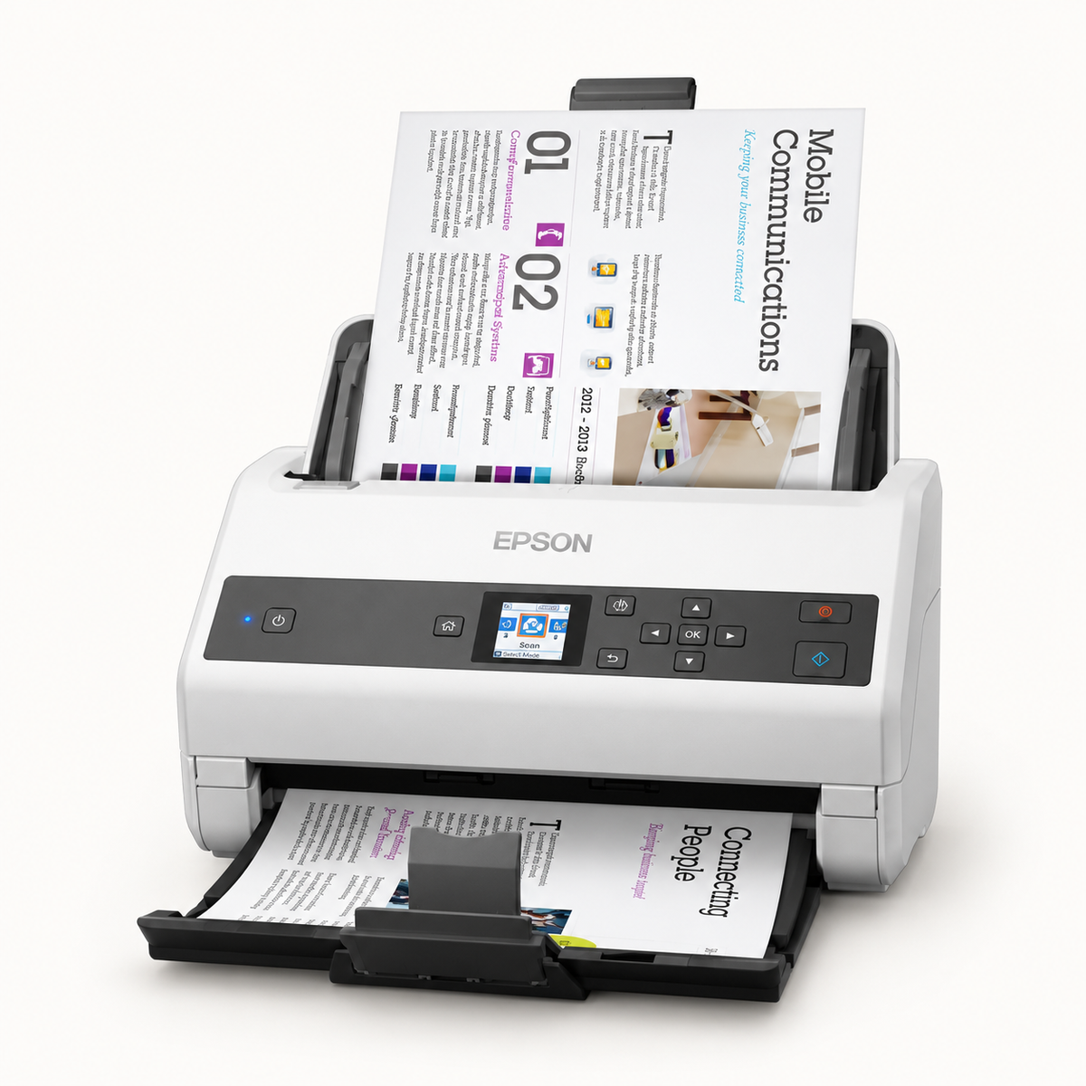 Epson DS-975 Color Duplex Document Scanner, 85 ppm, 100-Sheet ADF