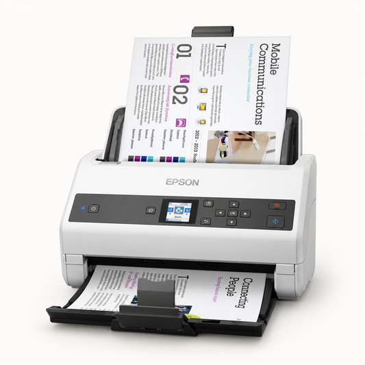 Epson DS-975 Color Duplex Document Scanner, 85 ppm, 100-Sheet ADF