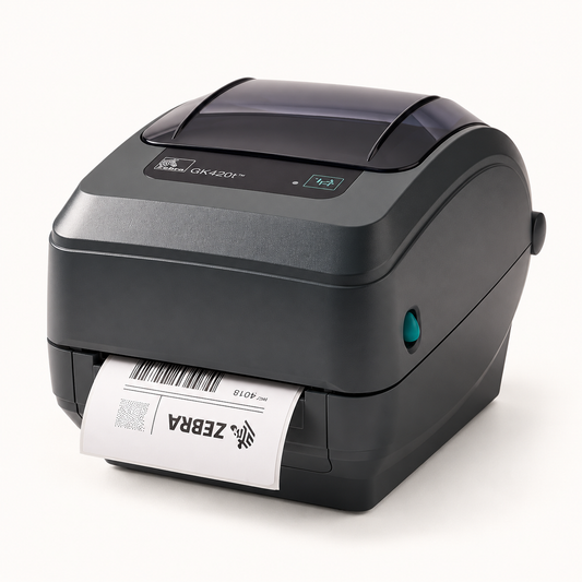 Zebra GK420t Thermal Transfer Label Printer, USB/Ethernet, 203 dpi