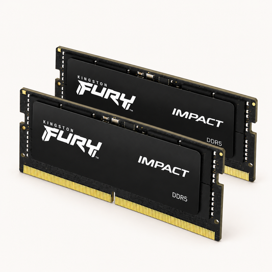 Kingston FURY Impact 16GB (2x8GB) DDR5-4800 Laptop RAM, KF548S38IBK2-16