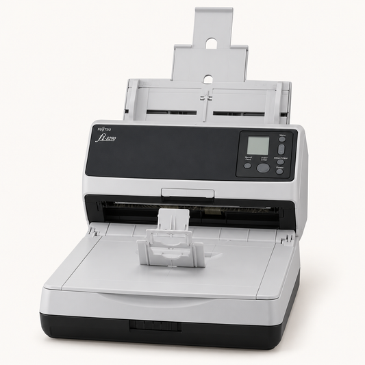 Fujitsu fi-8290 Duplex Document Scanner with Flatbed, 90 ppm, USB 3.2
