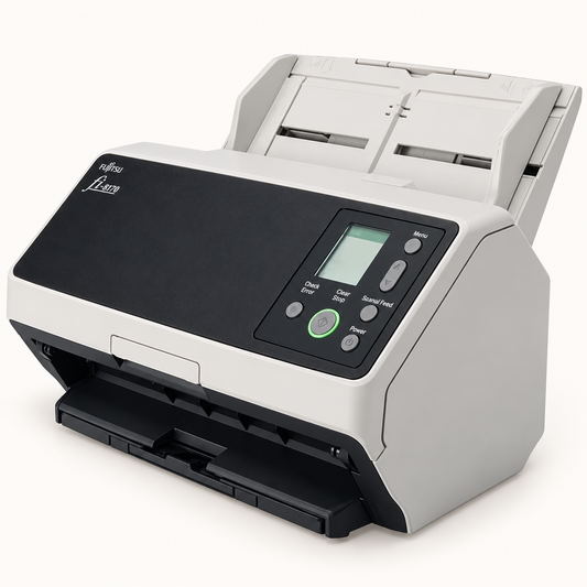 Ricoh fi-8170 Duplex Document Scanner, 70 ppm, USB 3.2/Gigabit Ethernet