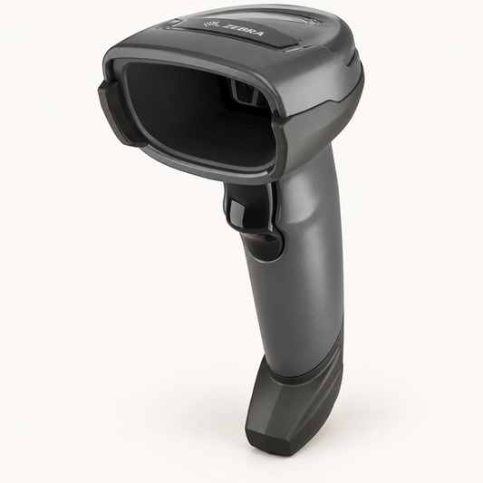 Zebra DS4608 USB 1D/2D Handheld Barcode Scanner with Cable, Black