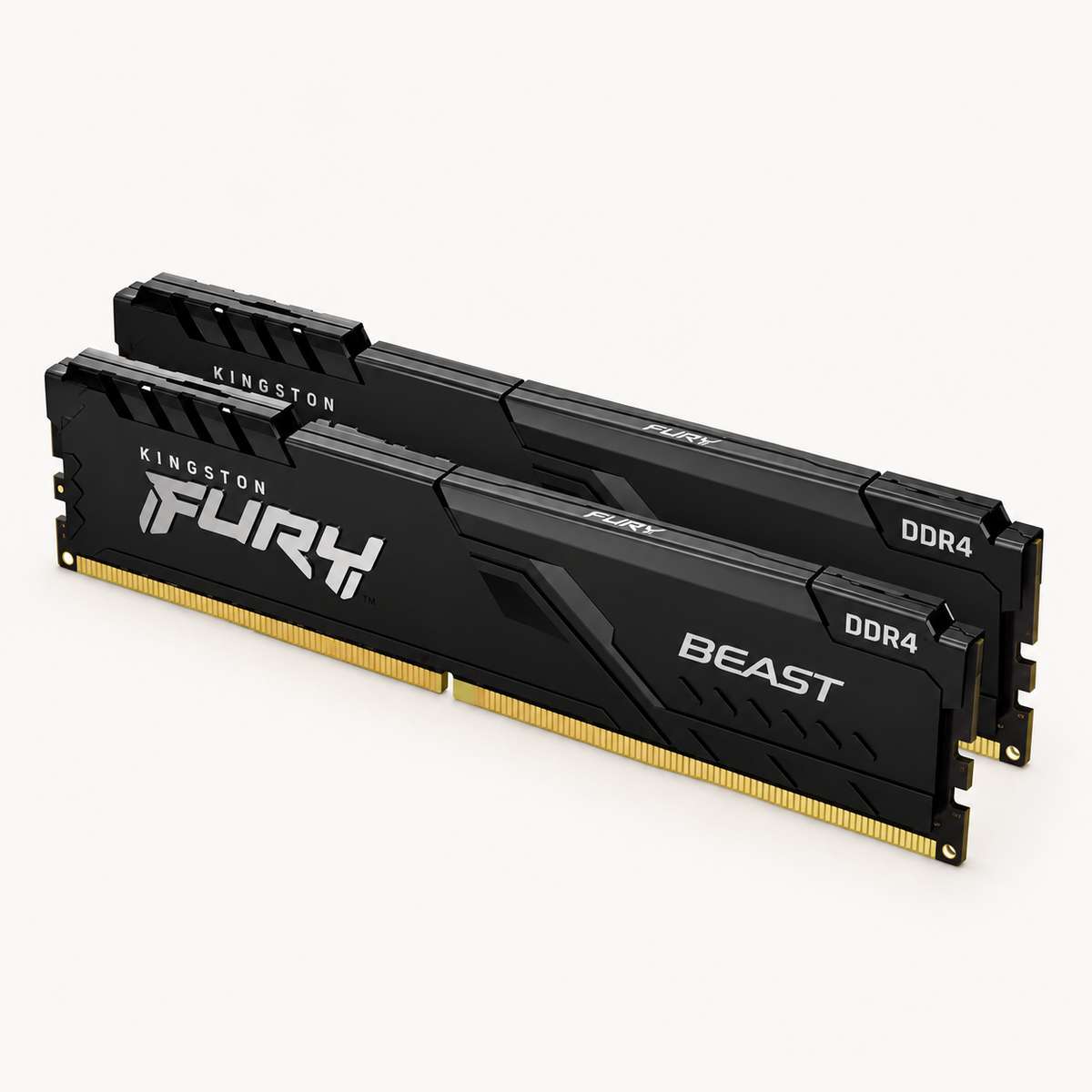 Kingston FURY Beast 64GB (2x32GB) DDR4-3200 Desktop RAM, KF432C16BBK2/64