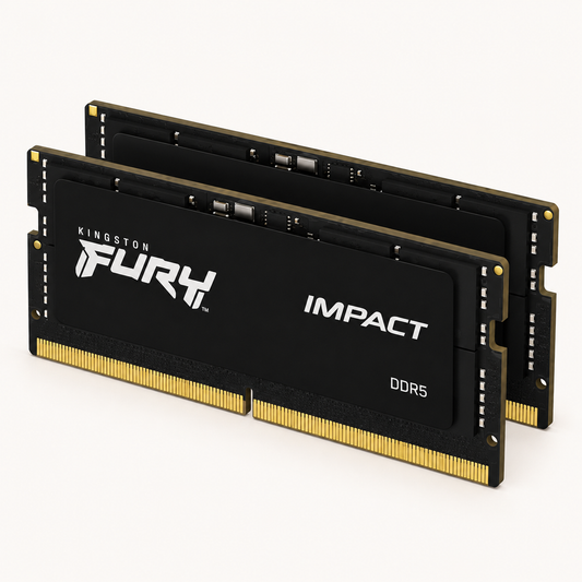 Kingston FURY Impact 64GB (2x32GB) DDR5-4800 Laptop RAM, KF548S38IBK2-64
