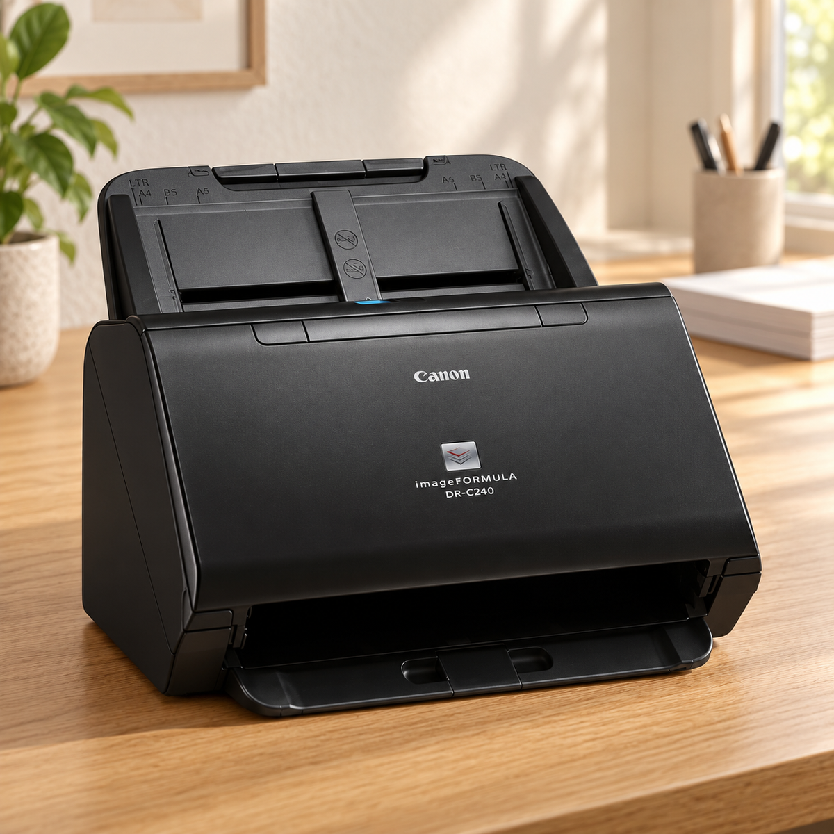 Canon imageFORMULA DR-C240 Color Duplex Document Scanner, 45 ppm