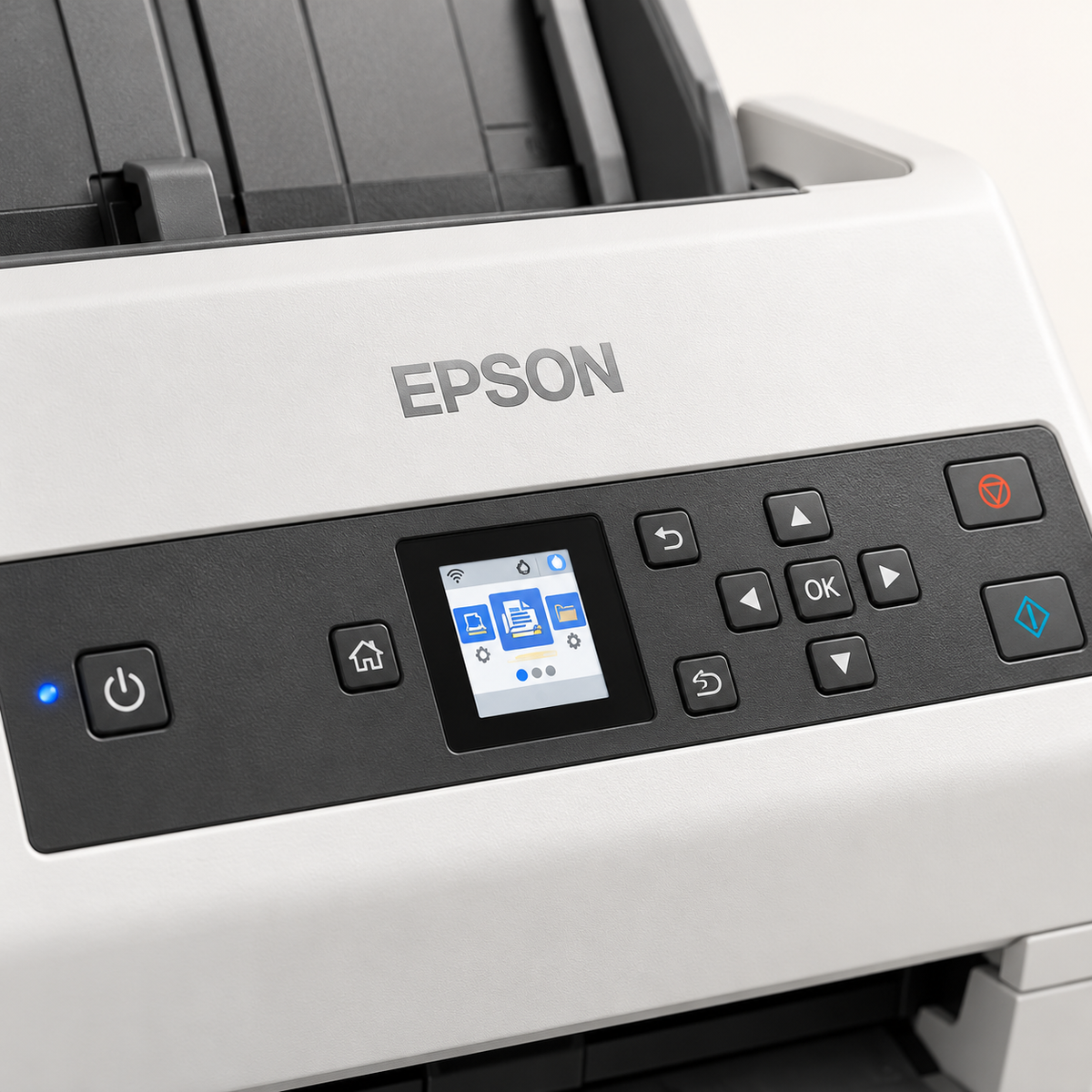Epson DS-870 Color Duplex Document Scanner, 65 ppm, 600 dpi