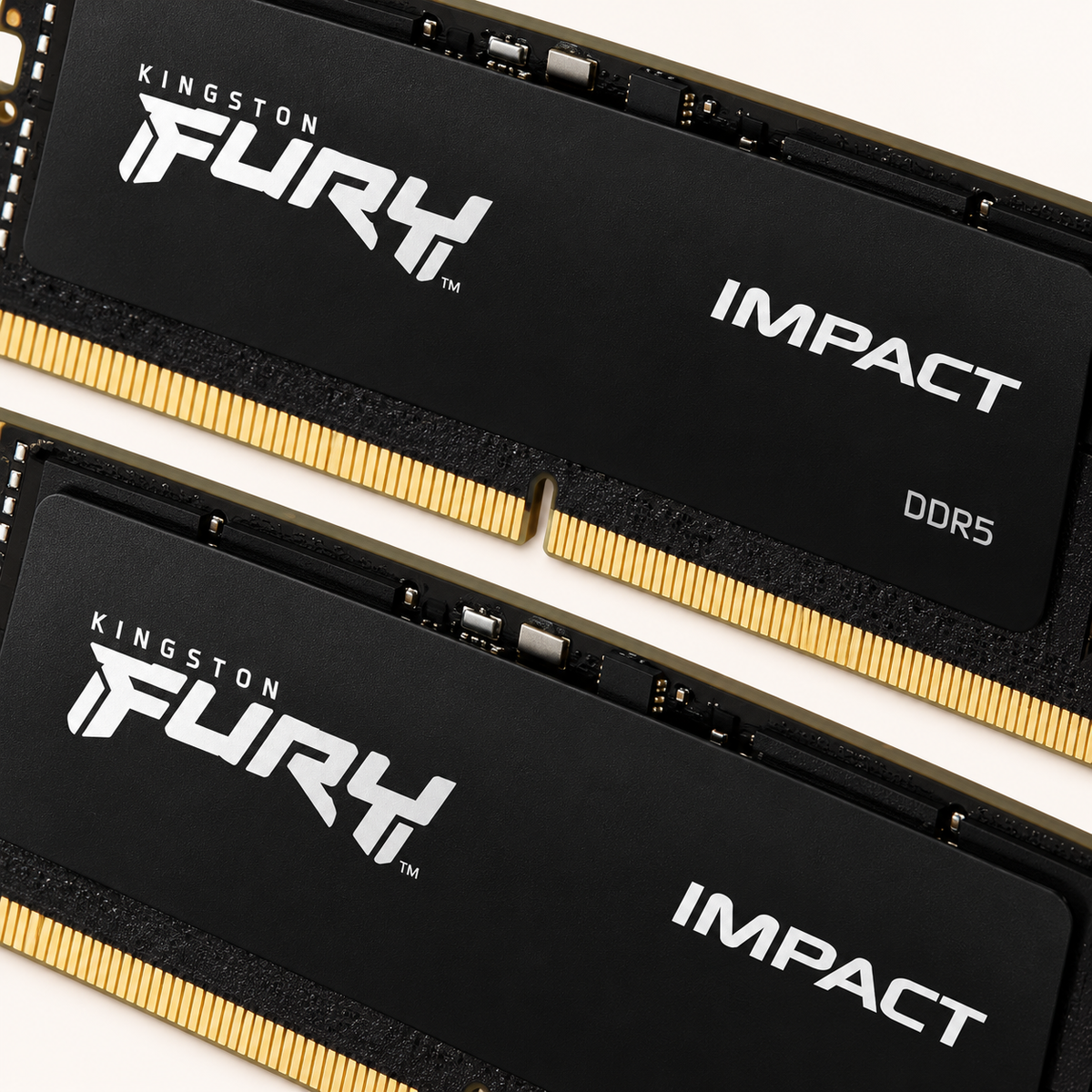 Kingston FURY Impact 16GB (2x8GB) DDR5-4800 Laptop RAM, KF548S38IBK2-16