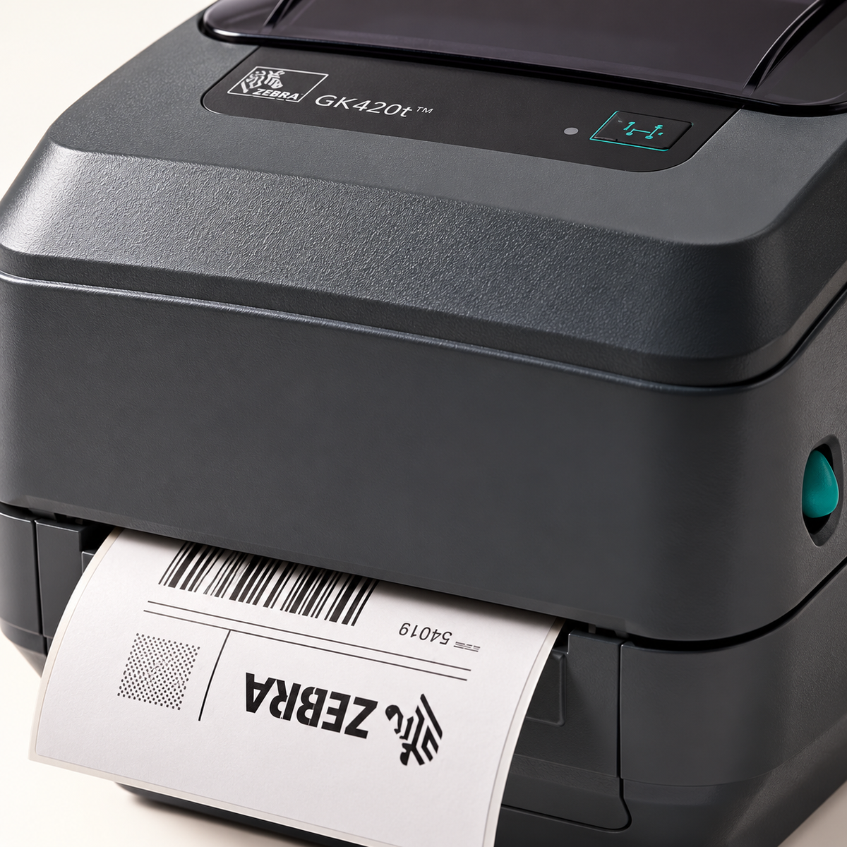 Zebra GK420t Thermal Transfer Label Printer, USB/Ethernet, 203 dpi
