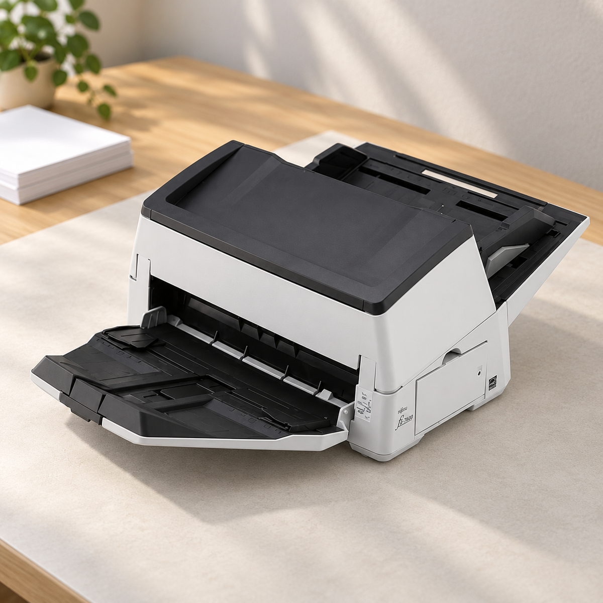 Fujitsu fi-7600 Duplex Document Scanner, 100 ppm, 300-Sheet ADF