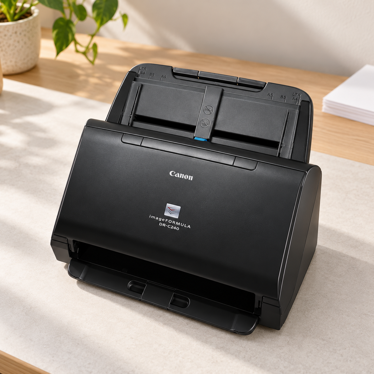 Canon imageFORMULA DR-C240 Color Duplex Document Scanner, 45 ppm