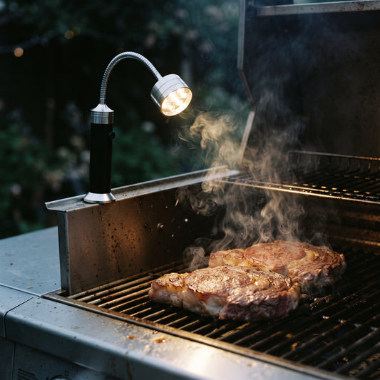 Magnetic LED BBQ Grill Light with Flexible Gooseneck