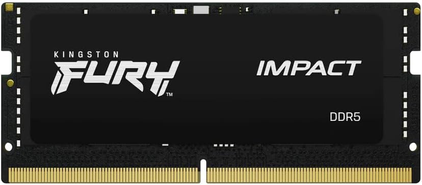 Kingston FURY Impact 32GB (2x16GB) DDR5-6000 Laptop RAM, KF560S38IBK2-32