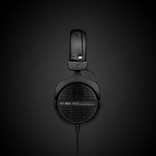 beyerdynamic DT 990 PRO 80 Ohm Open-Back Studio Headphones, Black