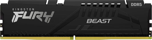 Kingston FURY Beast 64GB (2x32GB) DDR5-6000 Desktop RAM, KF560C36BBEK2-64