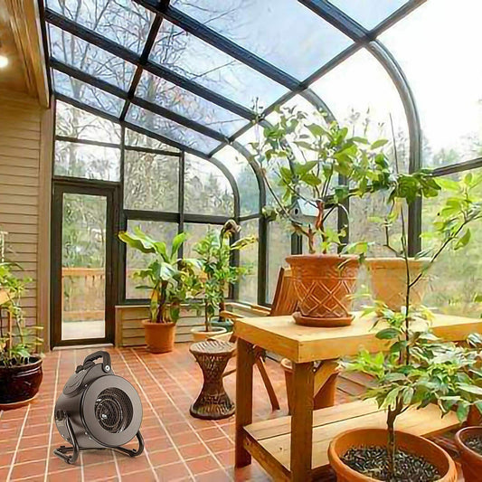 1500W Greenhouse Space Heater with Analog Thermostat, 120V and IPX4 Housing - reference gallery 2