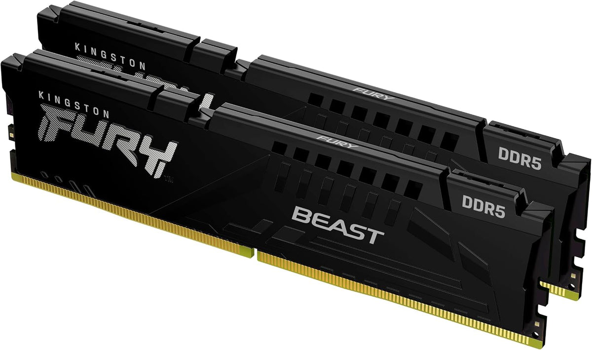 Kingston FURY Beast 64GB (2x32GB) DDR5-6000 Desktop RAM, KF560C36BBEK2-64