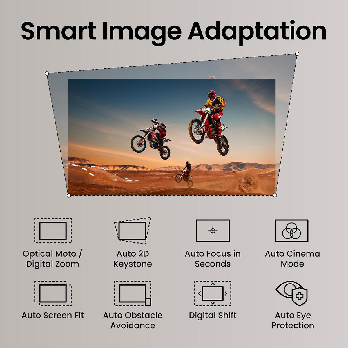 BenQ TK705i 4K HDR Smart Home Projector, 3000 ANSI Lumens, Google TV