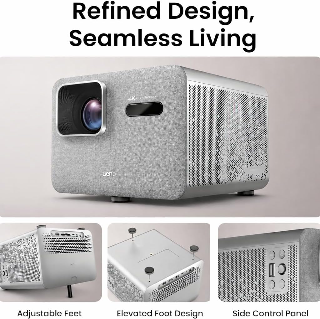 BenQ TK705i 4K HDR Smart Home Projector, 3000 ANSI Lumens, Google TV