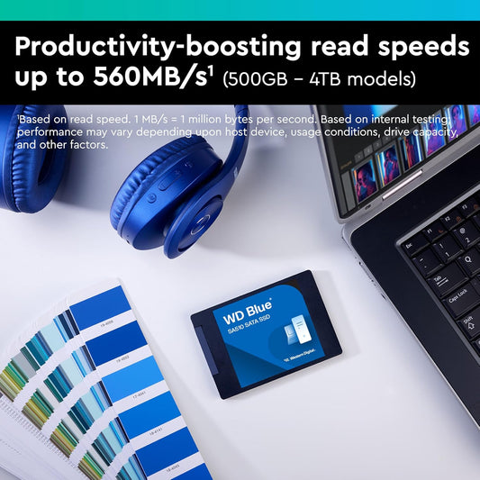WD Blue SA510 1TB 2.5-Inch SATA III Internal SSD, WDS100T3B0A