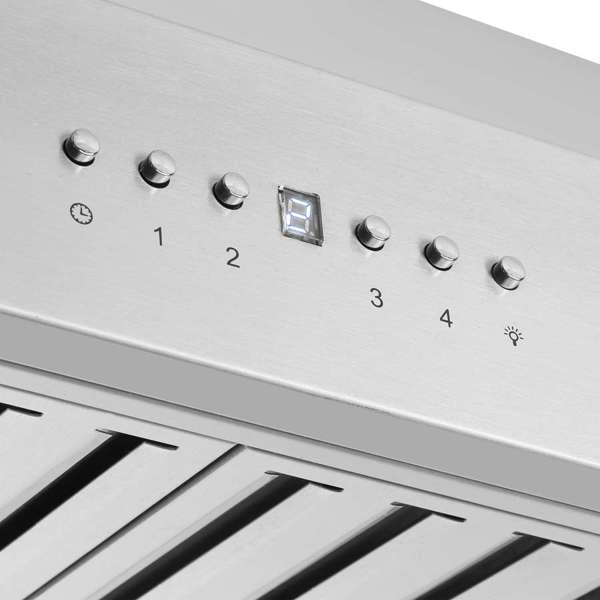 Forno Coppito 48-Inch Island Mount Range Hood, 1200 CFM, Stainless Steel (Model FRHIS5129-48)