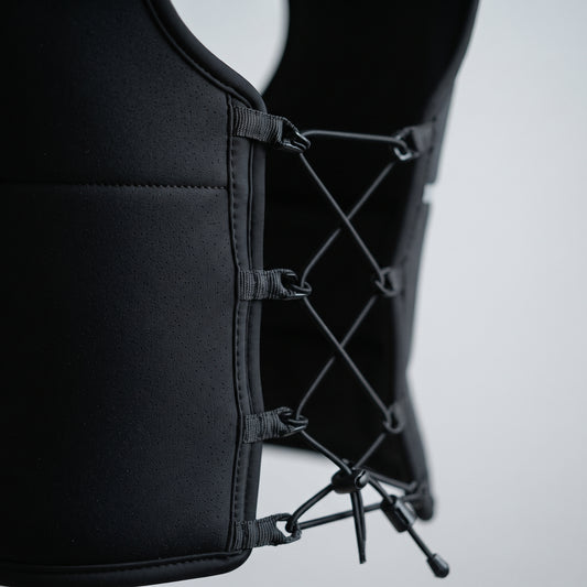 Breezy Z-Fit Slim Flex Adjustable Weighted Vest for Women, Black