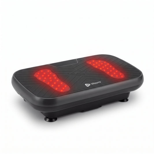 Breezy VibraRed Vibration Plate with Red & Near-Infrared Light, 99 Speeds