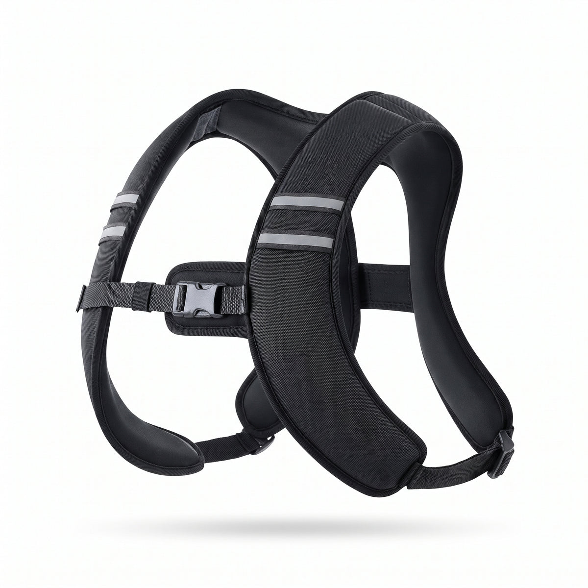 Breezy Z-Fit Slim Weighted Vest with Soft Iron Filling, 5-15 lb, Black