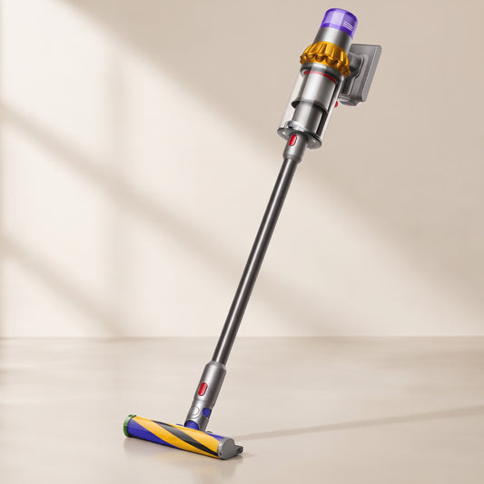 Dyson V15 Detect Origin Cordless Stick Vacuum with Fluffy Optic and Digital Motorbar Heads
