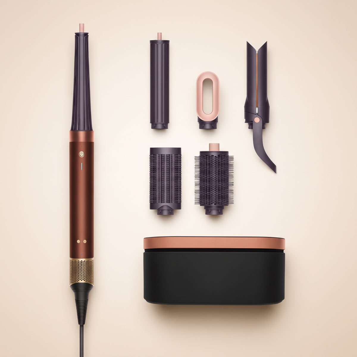 Dyson Airwrap Co-anda2x HS09 Straight+Wavy Multi-Styler and Dryer, 6 Attachments