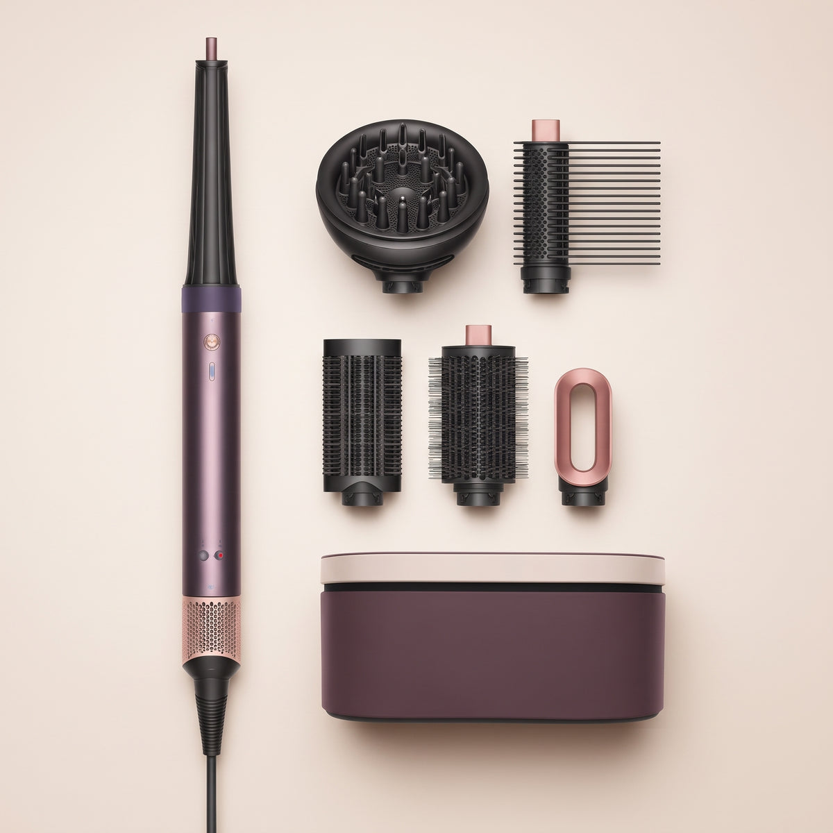 Dyson Airwrap Co-anda2x HS09 Curly+Coily Multi-Styler and Dryer, 6 Attachments