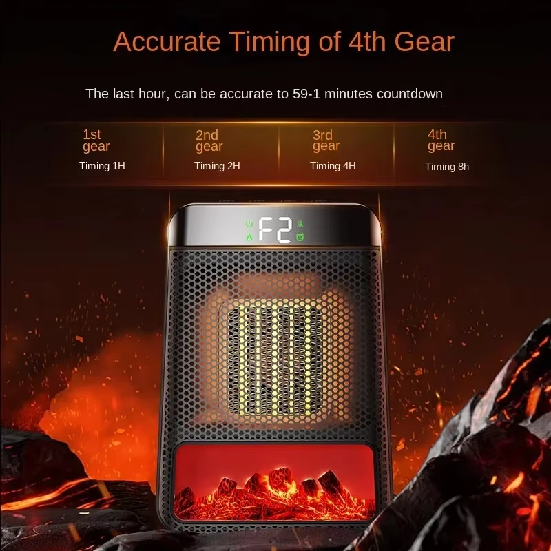 Compact Plug-In Electric Heater with PTC Ceramic Heating – Breezy Threadz