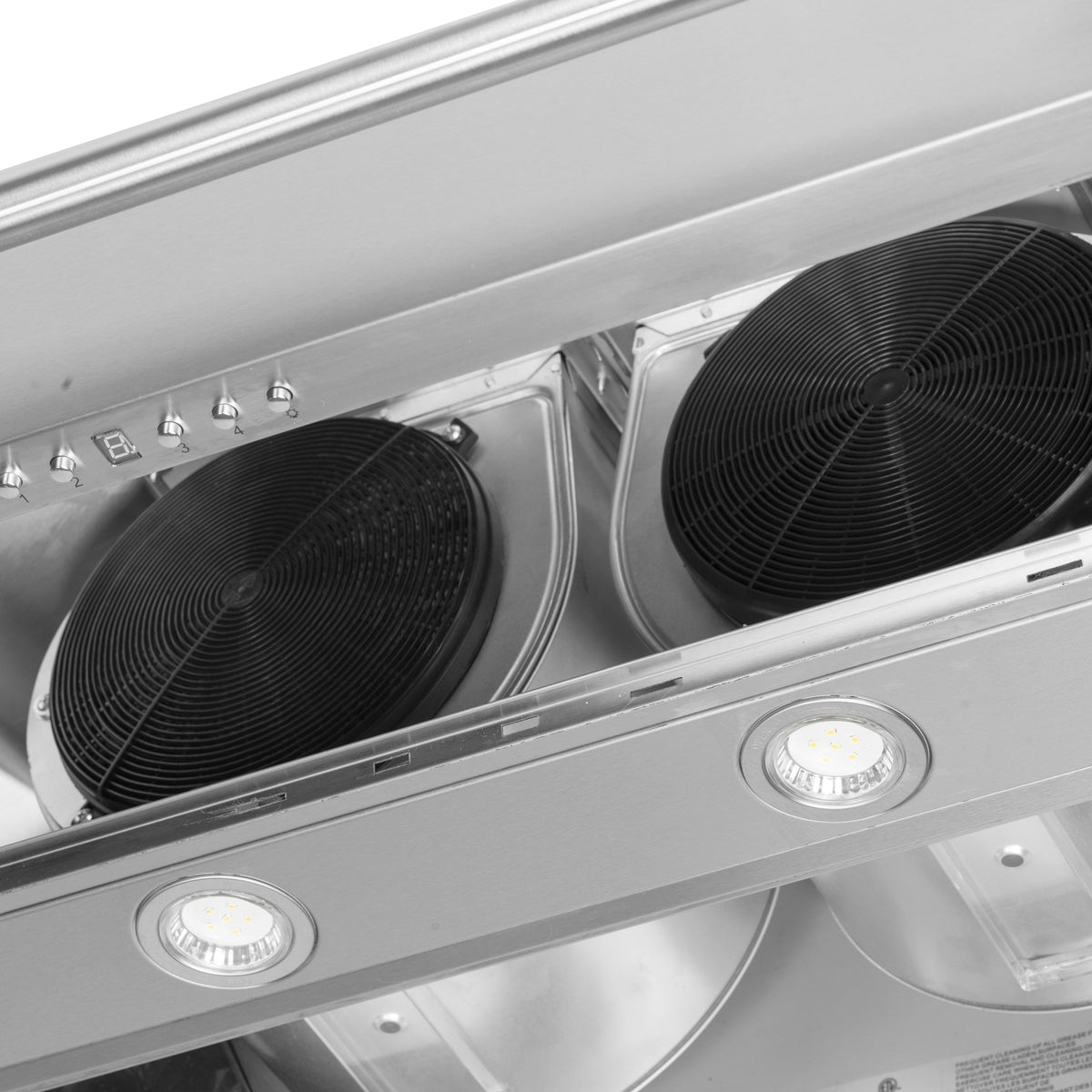 Forno Aria 48-Inch Wall-Mounted Range Hood, 1200 CFM, Stainless Steel, Model FRHWM5095-48