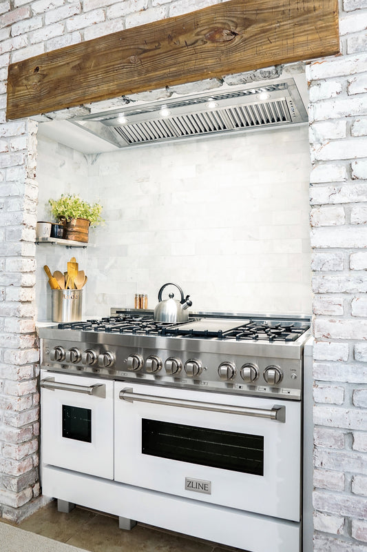 ZLINE 46 in Range Hood Insert Wall Mount Stainless Steel 15 in Depth 695-46