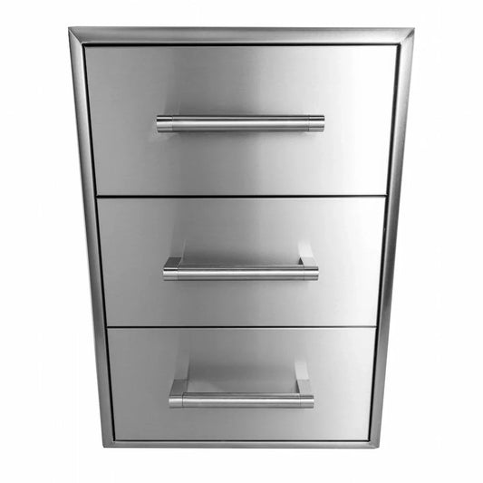 Coyote 18" Three Drawer Cabinet