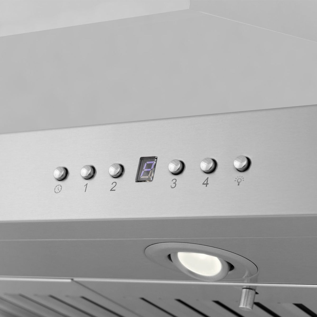 ZLINE 30 in. Island Mount Range Hood Convertible Stainless Steel 400 CFM (KL3i-30)
