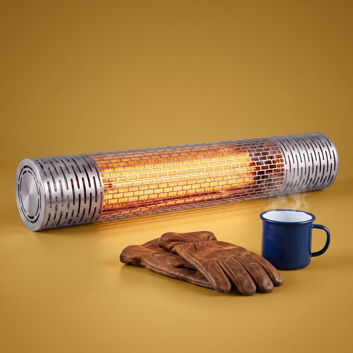 1500W Infrared Garage Heater Bar, Wall or Ceiling Mount with Remote