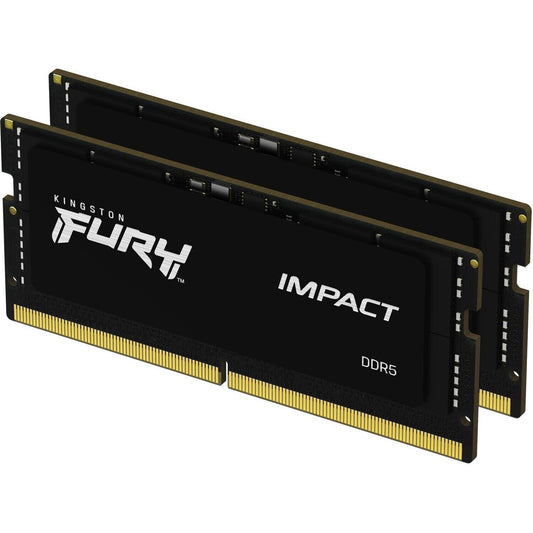 Kingston FURY Impact 32GB (2x16GB) DDR5-4800 Laptop RAM, KF548S38IBK2-32