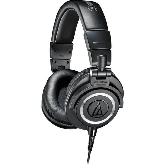 Audio-Technica ATH-M50x Over-Ear Studio Monitor Headphones - Black